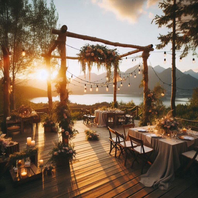 Ideias Criativas para Decorar um Casamento Rústico ao Ar Livre