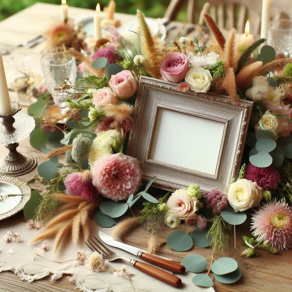 Centros de Mesa Criativos para Casamento Rústico - virtualgiro