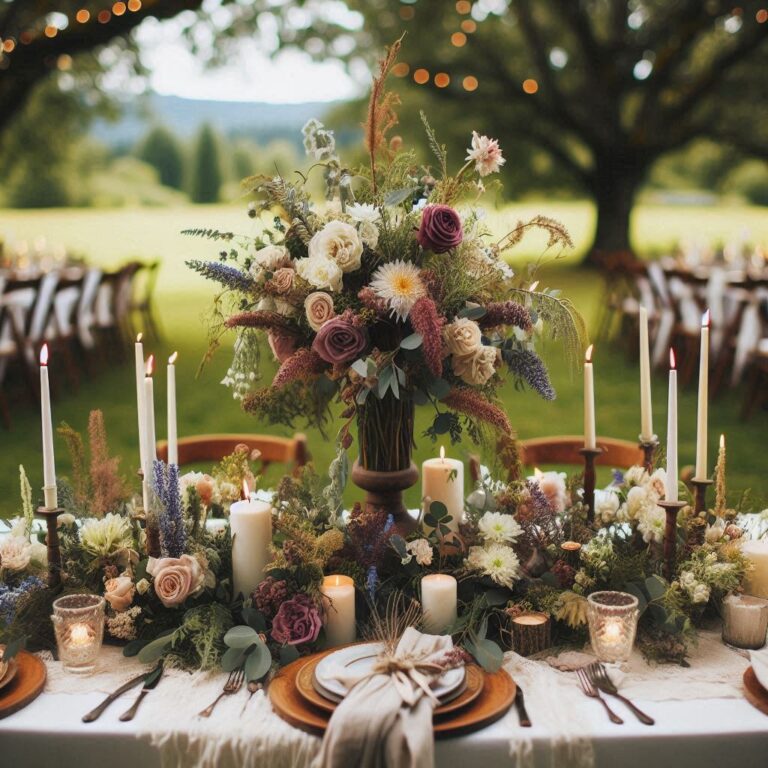 Arranjos Florais Perfeitos para Casamentos Rústicos
