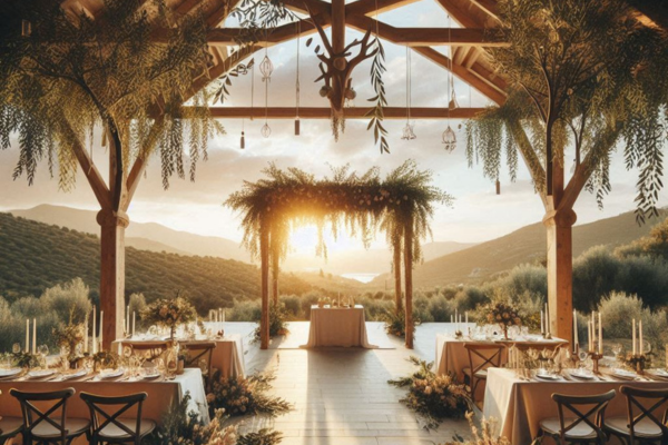 Roteiro para um Casamento Rústico ao Ar Livre no Campo com Pôr do Sol: Momentos que Encanta do Início ao Fim