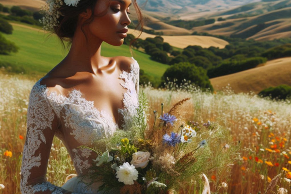 Como escolher o vestido de noiva ideal para um casamento no campo