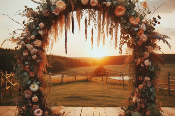 Arcos Florais: Como Criar o Cenário Perfeito para o “Sim”